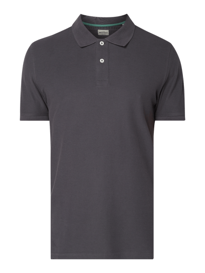 Montego Poloshirt van biologisch katoen Antraciet - 2