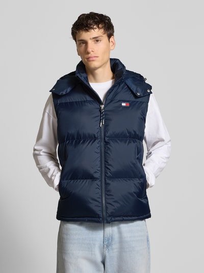 Tommy Jeans Regular Fit Daunenweste mit abnehmbarer Kapuze Marine 4