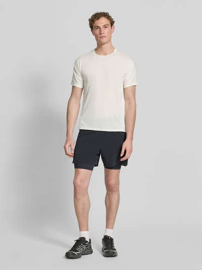Salomon Funktionsshirt mit Logo Modell 'SENSE AERO' Offwhite 1