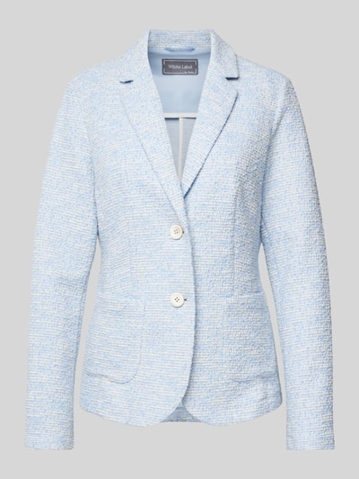 WHITE LABEL Blazer mit aufgesetzten Taschen Bleu 2