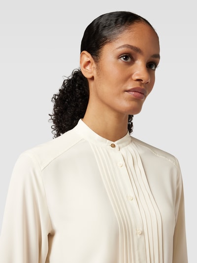 Lauren Ralph Lauren Blouse met manchetten, model 'HEIBERLY' Offwhite - 3