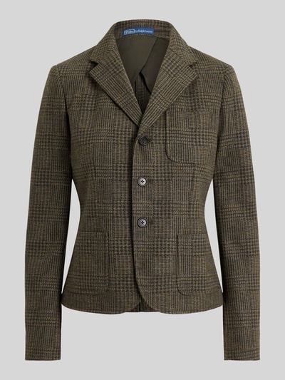 Polo Ralph Lauren Regular Fit Longblazer aus Baumwoll-Woll-Mix Mittelgrau 2