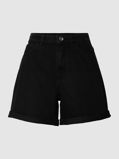 Only Jeansshorts aus Baumwolle mit fixierten Beinumschlägen Black 2