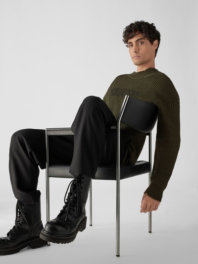 Dsquared2 Pullover in Strick-Optik Grün 3