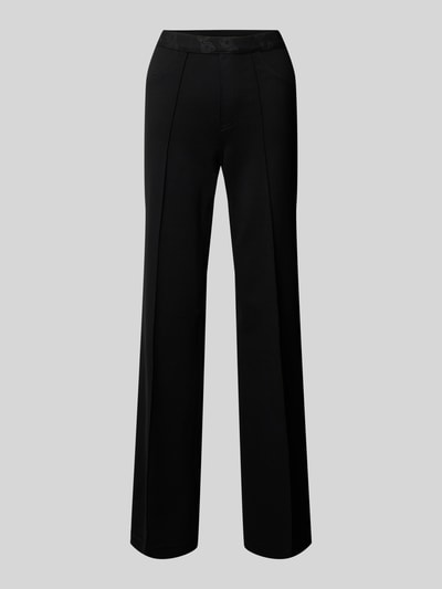 Gardeur Regular fit stoffen broek met elastische band, model 'Zilla' Zwart - 2