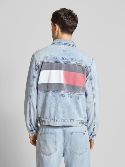 Tommy Jeans Regular Fit Jeansjacke aus reiner Baumwolle Hellblau 5