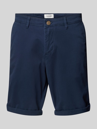 Jack & Jones Regular fit bermuda met steekzakken, model 'IBOWIE' Donkerblauw - 2