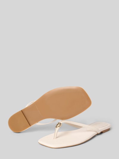 Steve Madden Sandale aus echtem Leder Modell 'Maliyah' Ecru 4