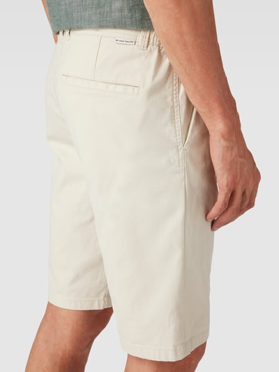 Tom Tailor Spodnie chinosy z wpuszczanymi kieszeniami w stylu francuskim Złamany biały 3