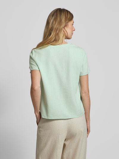 Vero Moda Blouse met tuniekkraag, model 'MYMILO' Rietgroen - 5