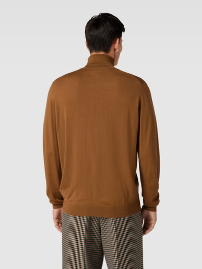 Fynch-Hatton Rollkragenpullover im unifarbenen Design Hazel Melange 5