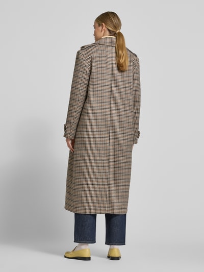 Style Icon Collection Oversized trenchcoat van wolmix - curated by Maja Weyhe Camel - 5