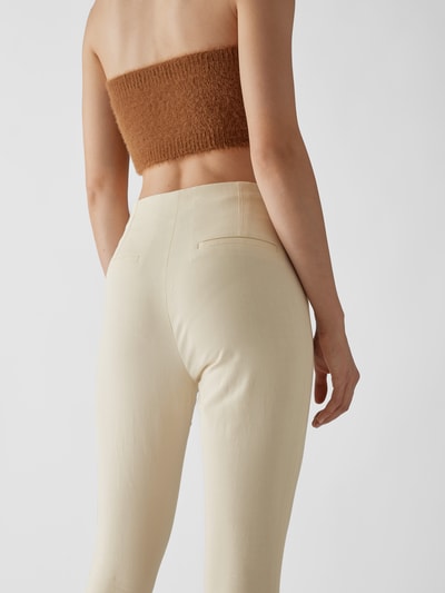 Jacquemus Hose mit Ziernähten Weiß 6