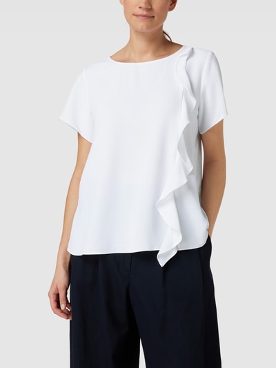 ARMANI EXCHANGE Blouseshirt met volants Wit - 4