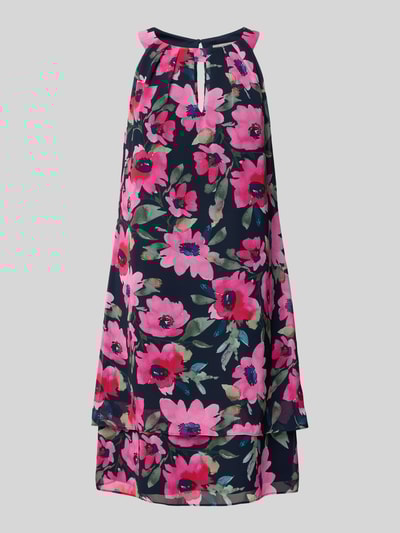 Christian Berg Cocktail Sukienka koktajlowa z wycięciem w kształcie łezki Ciemnoniebieski 2