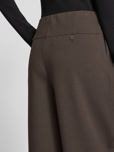 someday. barrel fit stoffen broek model 'Curilo' Taupe gemêleerd - 3