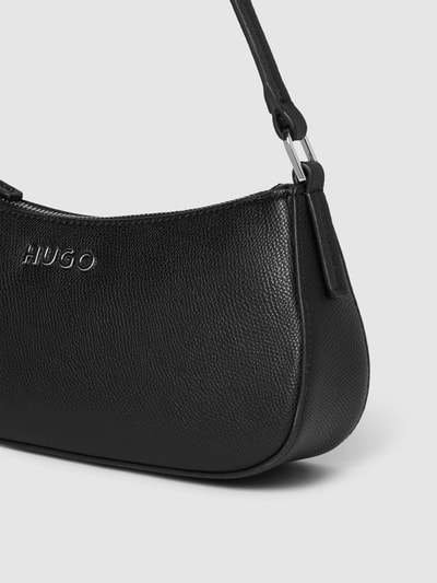 HUGO Handtasche mit Logo-Applikation Modell 'CHRIS' Black 3