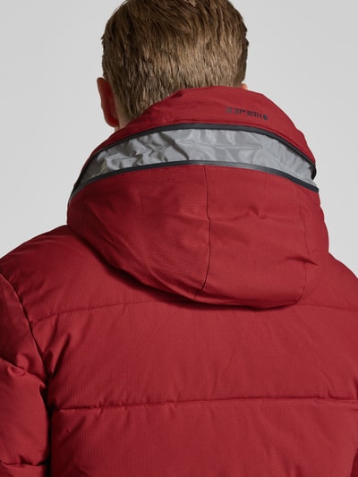Icepeak Steppjacke mit Kapuze Modell 'BIXBY' Rot 3