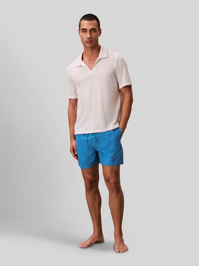 Calvin Klein Underwear Badeshorts mit Logo Bund Jeansblau 1