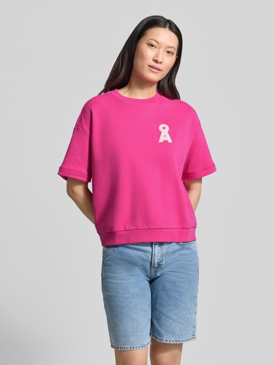 ARMEDANGELS Oversized Sweatshirt aus reiner Baumwolle Modell 'BAMIKAA' Pink 4
