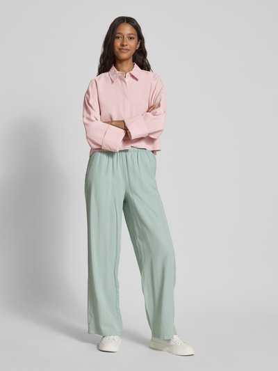 Only Relaxed Fit Hemdbluse aus Viskose-Mix Modell 'LARIS' Rosa 1