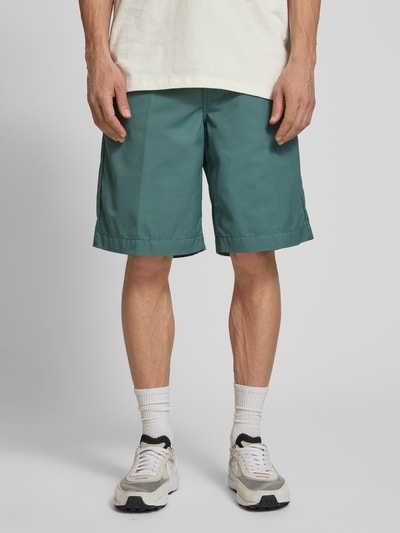 Carhartt Work In Progress Bermudy z kieszeniami z tyłu model ‘CRAFT SHORT’ Ciemnozielony 4