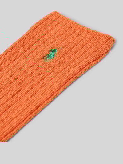 Polo Ralph Lauren Underwear Socken mit Label-Stitching Orange 2