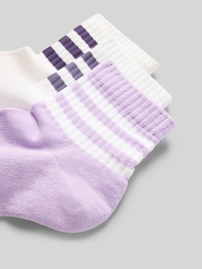 adidas Sportswear Socken mit Logo-Stitching Modell 'Mid' im 3er-Pack Flieder 2