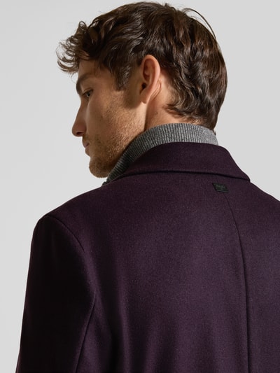 Strellson Relaxed fit trenchcoat van wolmix Prune - 3