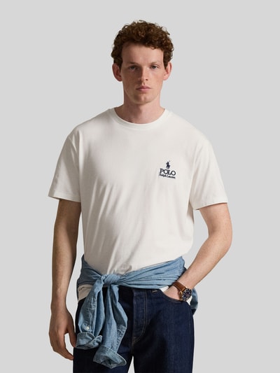 Polo Ralph Lauren relaxed fit T-shirt van puur katoen met gestikt logo Wit - 4