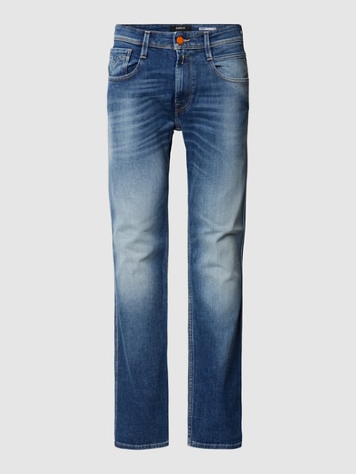 Replay Slim Fit Jeans im 5-Pocket-Design Modell 'Anbass' Jeansblau 2