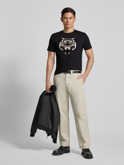 Antony Morato T-shirt met motiefprint Zwart - 1