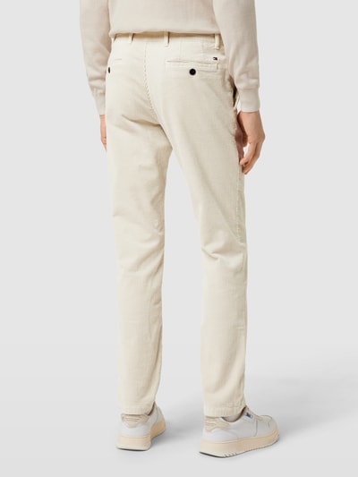 Tommy Hilfiger Pants Cordhose mit französischen Eingrifftaschen Modell 'DENTON' Ecru 5