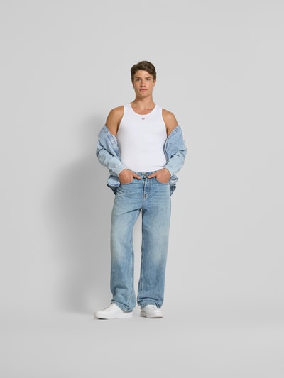 Diesel Jeanshemd mit Druckknopfleiste Hellblau 1