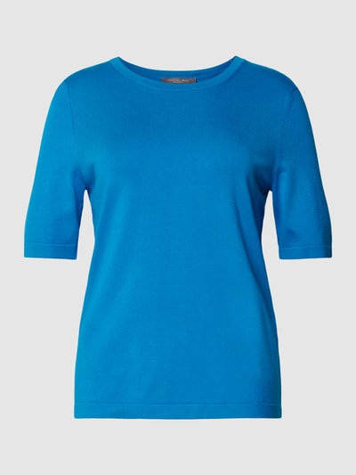 Christian Berg Woman Selection T-shirt in tricotlook Blauw - 2