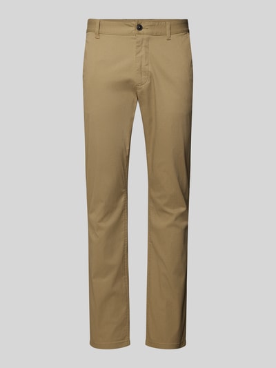 BOSS Orange Slim fit chino met steekzakken Camel - 2