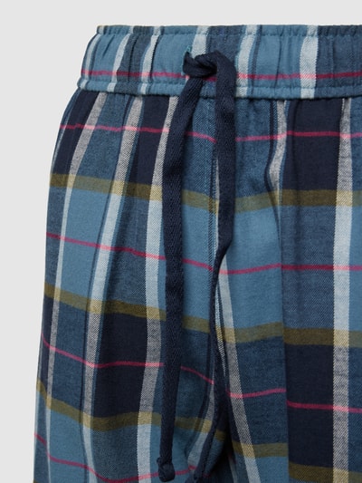 Schiesser Pyjama-Hose mit Streifenmuster Blau 2
