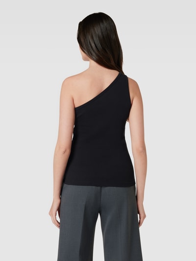 Drykorn Tanktop mit One-Shoulder-Träger Modell 'GALILA' Black 5