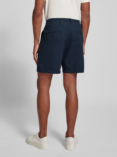 Tommy Hilfiger Regular fit korte broek van katoenmix, model 'MERCER' Marineblauw - 5