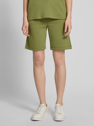 Soyaconcept Sweatshorts mit elastischem Bund Modell 'Banu' Khaki 4