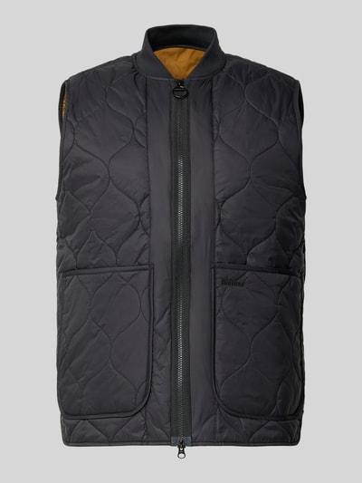 Barbour Regular fit bodywarmer met tweewegritssluiting Zwart - 2
