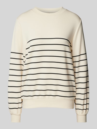 Soyaconcept Sweatshirt mit Rundhalsausschnitt Modell 'BARNI' Beige 2