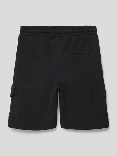 Raizzed Sweatshorts met labelprint, model 'BLANDON' Zwart - 3