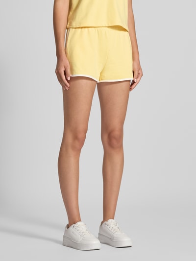 LeGer by Lena Gercke Korte broek met elastische band, model 'Drew' Lichtgeel - 4