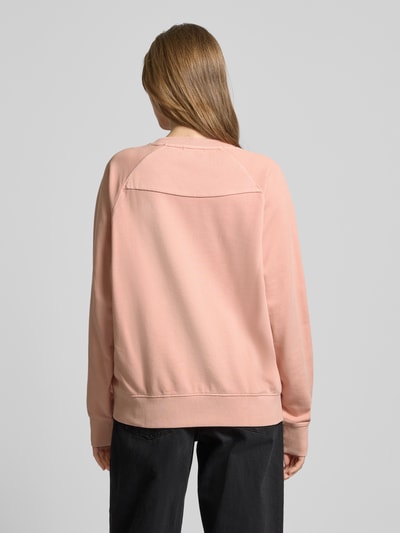 Pepe Jeans Sweatshirt met labelprint, model 'LUPITA' Rosé - 5