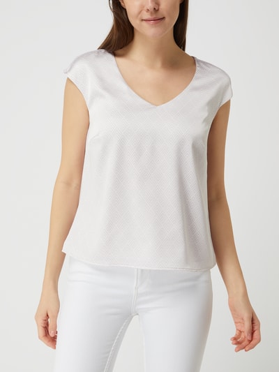 Montego Top aus Satin  Lila 4
