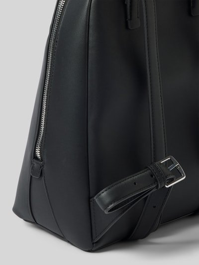 CK Calvin Klein Rucksack in Leder-Optik Modell 'CK CONVERTIBLE' Black 3