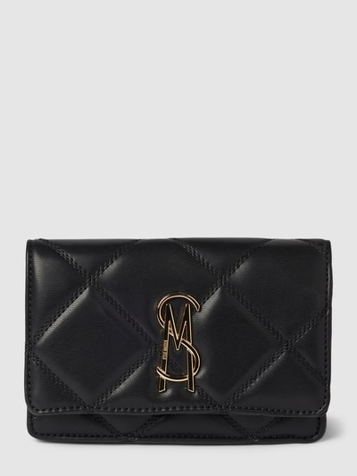 Steve Madden Handtasche mit Steppnähten Modell 'Bendue' Black 1