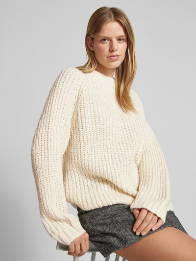 LeGer by Lena Gercke Strickpullover mit Rundhalsausschnitt Modell 'Leslie' Offwhite 3