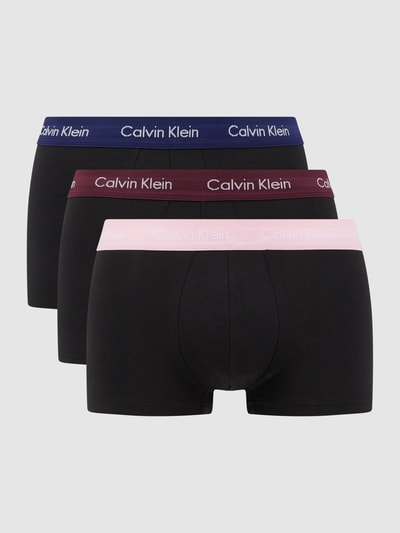 Calvin Klein Underwear Classic Fit Low Rise Trunks mit Stretch-Anteil im 3er-Pack  Black 1